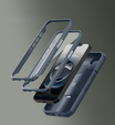 Carcasă blindată pentru iPhone 16e, Dexnor CamProtect MagSafe, albastru