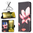 Cu clapetă pentru Xiaomi Redmi Note 13 Pro 5G, Wallet, Lotus negru
