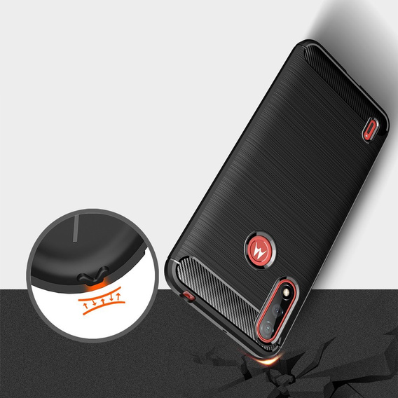 Huse pentru Motorola Moto E7 Power / E7i Power, Carbon, negru