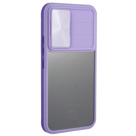 Huse pentru Samsung Galaxy S23 FE, Slide Camera, violet
