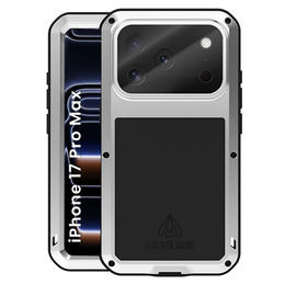 Carcasă blindată cu sticlă temperată pentru iPhone 17 Pro Max