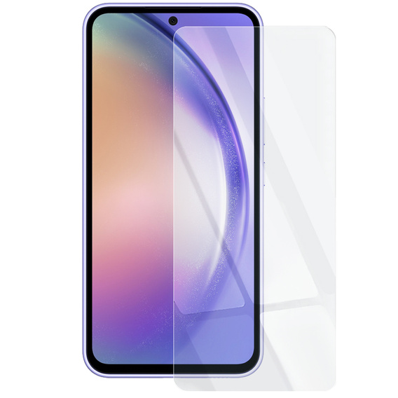 Carcasă pentru Samsung Galaxy A35 5G, Anti-Shock, transparentă + sticlă 9H