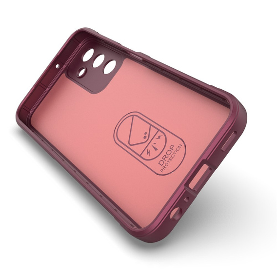 Huse pentru Samsung Galaxy M15 5G, Gaming Shockproof, maroon