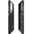 Carcasa Spigen pentru Samsung Galaxy S25 Ultra, Enzo Aramid MagSafe, carbon negru + 9H Tempered Glass