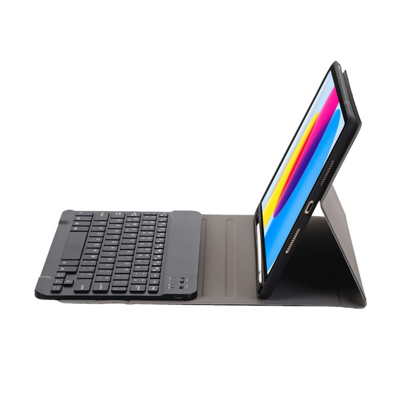 Carcasă + tastatură iPad 10.9 2022 10 Gen, Pen Slot, negru