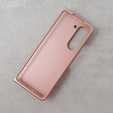 Husă blindată pentru Samsung Galaxy Z Fold5 5G, CamShield Slide, roz rose gold