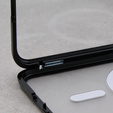 Carcasa Magnetic Dual Glass MagSafe pentru Samsung Galaxy S23, negru