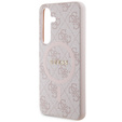 Husă Guess HC MagSafe PU 4G Ring Classic Logo pentru Samsung Galaxy S24