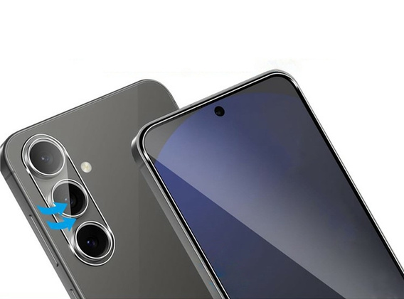 Sticlă temperată pentru camera foto pentru Samsung Galaxy A56, transparentă