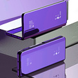 Huse pentru Samsung Galaxy Z Fold3 5G, Clear View, violet