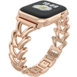 Brățară pentru Apple Watch 1/2/3/4/4/5/6/6/7/8/SE/ULTRA 42/44/45/49MM, roz Rose Gold