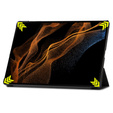 Husă pentru Samsung Galaxy Tab S9 Ultra, Smartcase, negru