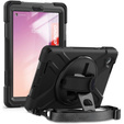 Husă pentru copii pentru Lenovo Tab M8 Gen 4 TB-300FU, blindată cu curea, negru