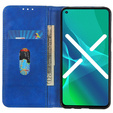 Husa cu clapetă pentru Oppo Reno8 T, Split Leather, albastru