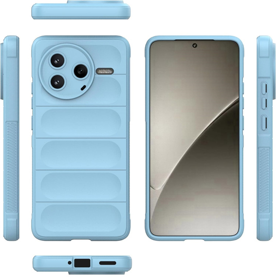 Huse pentru Xiaomi Poco F7 Pro, Gaming Shockproof, albastru
