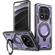 Carcasă pentru Xiaomi Redmi Note 14 Pro 5G /  Poco X7 5G, Military MagSafe, violet + 9H Glass
