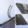 Husă pentru Samsung Galaxy S25 Ultra, Electro MagSafe, negru + Sticlă pentru ecran