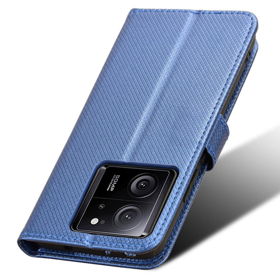Husă flip pentru Xiaomi 13T / 13T Pro / Redmi K60 Ultra, Smart Magnet, albastru