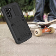 Husă pentru Samsung Galaxy S21 FE, R-JUST, armată, negru
