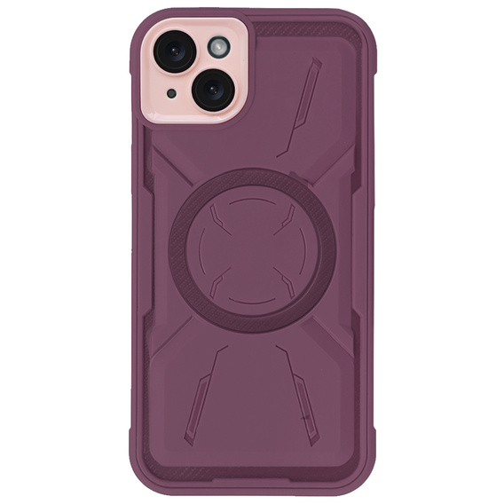 Husă pentru iPhone 15 Plus, ERBORD Armor Mag, maroon