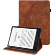 Husă cu clapetă pentru Amazon Kindle Paperwhite 5 (2021), flower, albastru