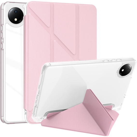 Husă pentru Xiaomi Redmi Pad SE 8.7", Origami, roz rose gold