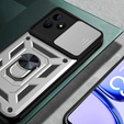 Husă blindată pentru Realme C53 4G, CamShield Slide, de argint