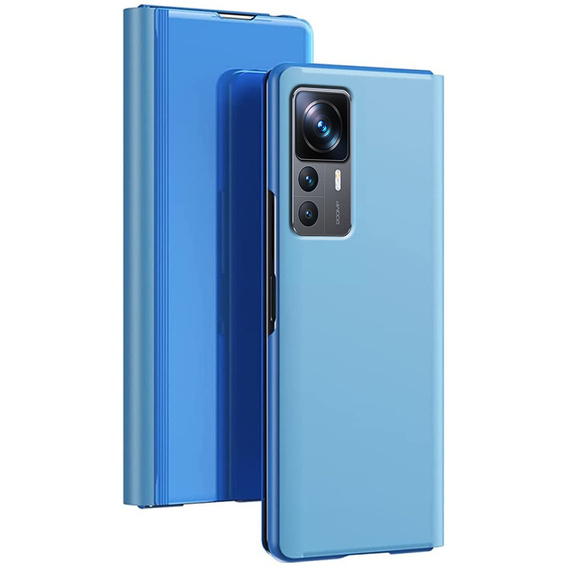 Huse pentru Xiaomi 12T / 12T Pro, Clear View, albastru