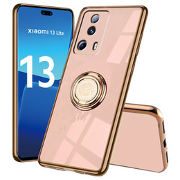 Huse pentru Xiaomi 13 Lite, Electro Ring, roz rose gold
