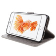 Cu clapetă pentru iPhone 6/6S 4.7, Butterfly, gri