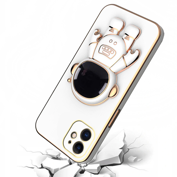 Huse pentru iPhone 12, Astronaut, alb