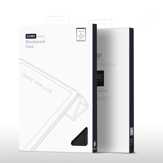 Husă pentru Samsung Galaxy Tab S10 Ultra, Dux Ducis Domo, negru