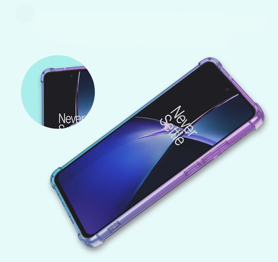 Husa pentru OnePlus Nord CE4 Lite, Gradient Dropproof, Violet / albastru