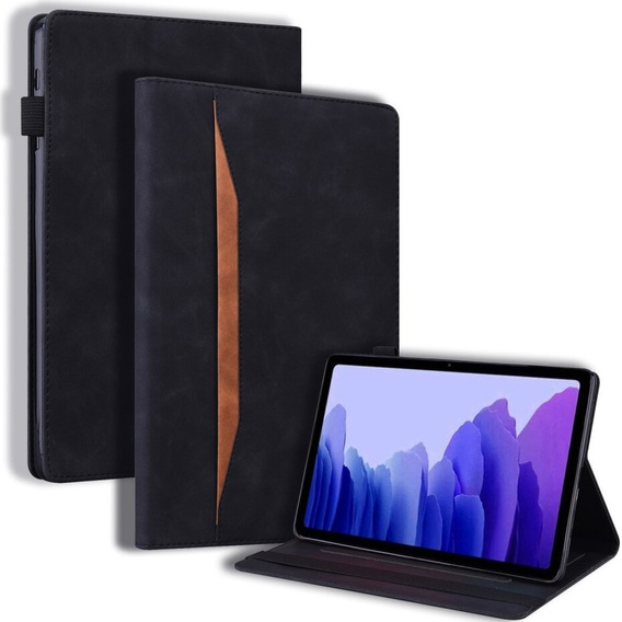 Husă pentru Lenovo Tab P12, Classic, cu spațiu pentru stylus, negru