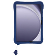 Husă din silicon pentru copii pentru Samsung Galaxy Tab A11 Plus / A9 Plus, Armoured, Astronaut, albastru marin