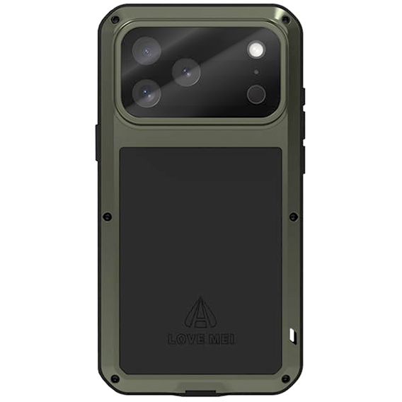 Carcasă blindată cu sticlă temperată pentru iPhone 17 Pro Max