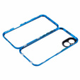 Husa pentru iPhone 16, Magnetic Dual Glass, albastru