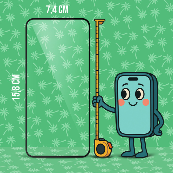 Sticlă temperată 5D Full Glue Smart Palm pentru Samsung Galaxy A37 5G