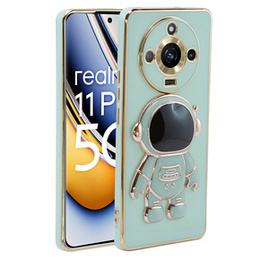 Huse pentru Realme 11 Pro / 11 Pro +, Astronaut, verde