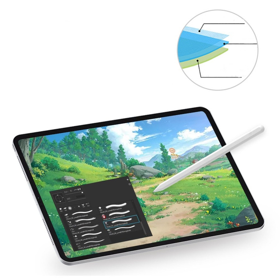 Folia protectoare Paper feel pentru Samsung Galaxy Tab S10 Lite / S10 FE / S9 FE