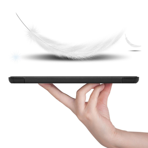 Husă pentru Samsung Galaxy Tab S9 FE, Tri-fold, negru