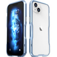 Husa LUPHIE pentru iPhone 14 Plus, Armor Bumper, albastru