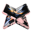Husă blindată pentru Samsung Galaxy Z Fold6 5G, CamShield Slide, roz rose gold