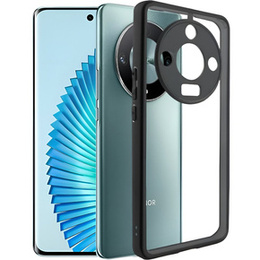 Carcasă pentru Honor Magic 6 Lite 5G, Fusion Hybrid, cu protecție pentru camera foto, transparent / negru