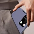 Husă cu clapetă pentru Samsung Galaxy S23, Smart View Wallet, violet