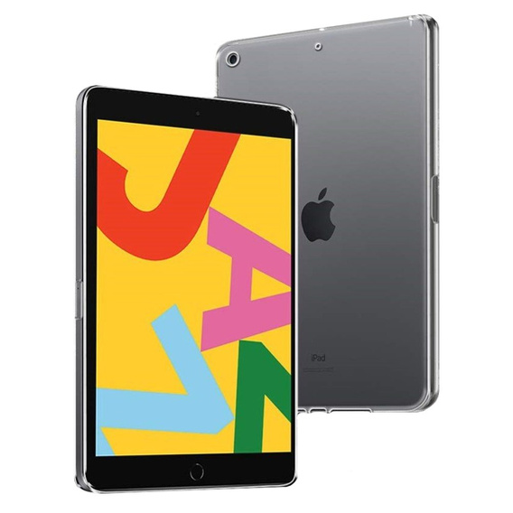 Husă pentru iPad 10.2" 2021/2020/2019 (9/8/7 gen.), silicon, transparentă