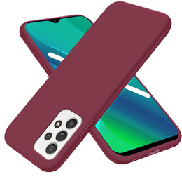 Caz subțire pentru Samsung Galaxy A72 5G / A72 4G, Slim, maroon