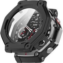 husă de protecție 2-în-1 + sticlă temperată pentru Amazfit T-Rex 3