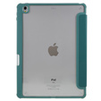 Husă pentru iPad 10.2 2021 / 2020 / 2019, Smartcase Hybrid, cu spațiu pentru stylus, verde închis