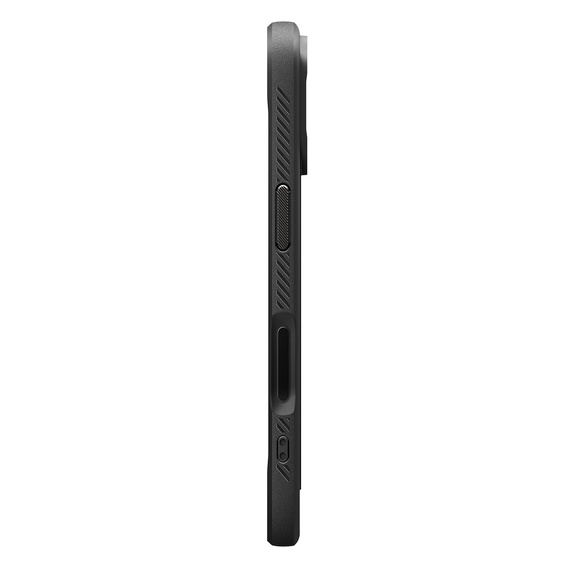 Carcasă Spigen Rugged Armor MagSafe pentru iPhone 17, negru mat